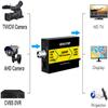 ABUNRO AHD to HDMI Converter, RCA to HDMI Converter 4-in-1 Composite CVBS TVI CVI AHD to HDMI VGA CVBS BNC Converter Support 720P/1080P/3MP/4MP for Monitor HDTV DVRs view 2