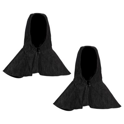 2Pcs Cape hat Windproof Welding Cap Welding Cover Hood Shawls Welding Masks Windproof Hat Shawl Balaclava Hood hat Neck Cap Caps with Shawl Working hat Hedging