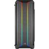 Aerocool SKYLINEV2BK, PC ATX Case, Dual Front Panel LED ARGB, ARGB 12cm Fan, Black view 4
