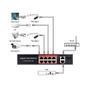 HKBTM Active PoE Splitter 802.3af/at Standard Compliant 100Mbps Gigabit Power Over Ethernet Splitter Adapter for Security IP Camera CCTV Surveillance Device (12V2A DC (Gigabit)) view 4