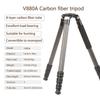 Carbon Fiber Tripod Professional Heavy Duty Large Travel Camera Tripod Solid Hunting Stand Monopod Tripods OBO V880A Black view 4