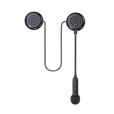 Motorcycle Helmet Bluetooth 5.0 Waterproof Sports Headset Music Control, 80 Hours Playtime, Ultra Thin Earphones for Cycling/Skiing/Riding