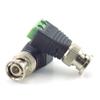 bnc Connector DC BNC Male Female Connector Coax CAT5 Video Balun Adapter Plug for Led Strip Lights CCTV Camera Accessories (2pcs BNC Male) view 1