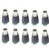 bnc Connector DC BNC Male Female Connector Coax CAT5 Video Balun Adapter Plug for Led Strip Lights CCTV Camera Accessories (10pcs BNC Female) view 1