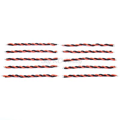 20pcs 24AWG Red/Black Silicon Wire Heatproof Soft Silicone Silica Gel Wire Cable for FC LC-Filter LC Filter UBEC Module - 10CM