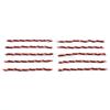 20pcs 24AWG Red/Black Silicon Wire Heatproof Soft Silicone Silica Gel Wire Cable for FC LC-Filter LC Filter UBEC Module - 10CM view 1