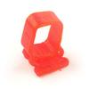 Midzooparts Crux35 Crux35HD Micro Freestyle Drone Replacement 3D Printed TPU Camera Mount Holder for Insta360 Go2 Caddx Peanut, Red view 1