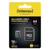 Intenso 64 GB microSDXC UHS-I Performance, 3424490 view 2