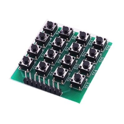 10pcs/lot MCU Extension 4x4 16-Key Matrix Keyboard Module