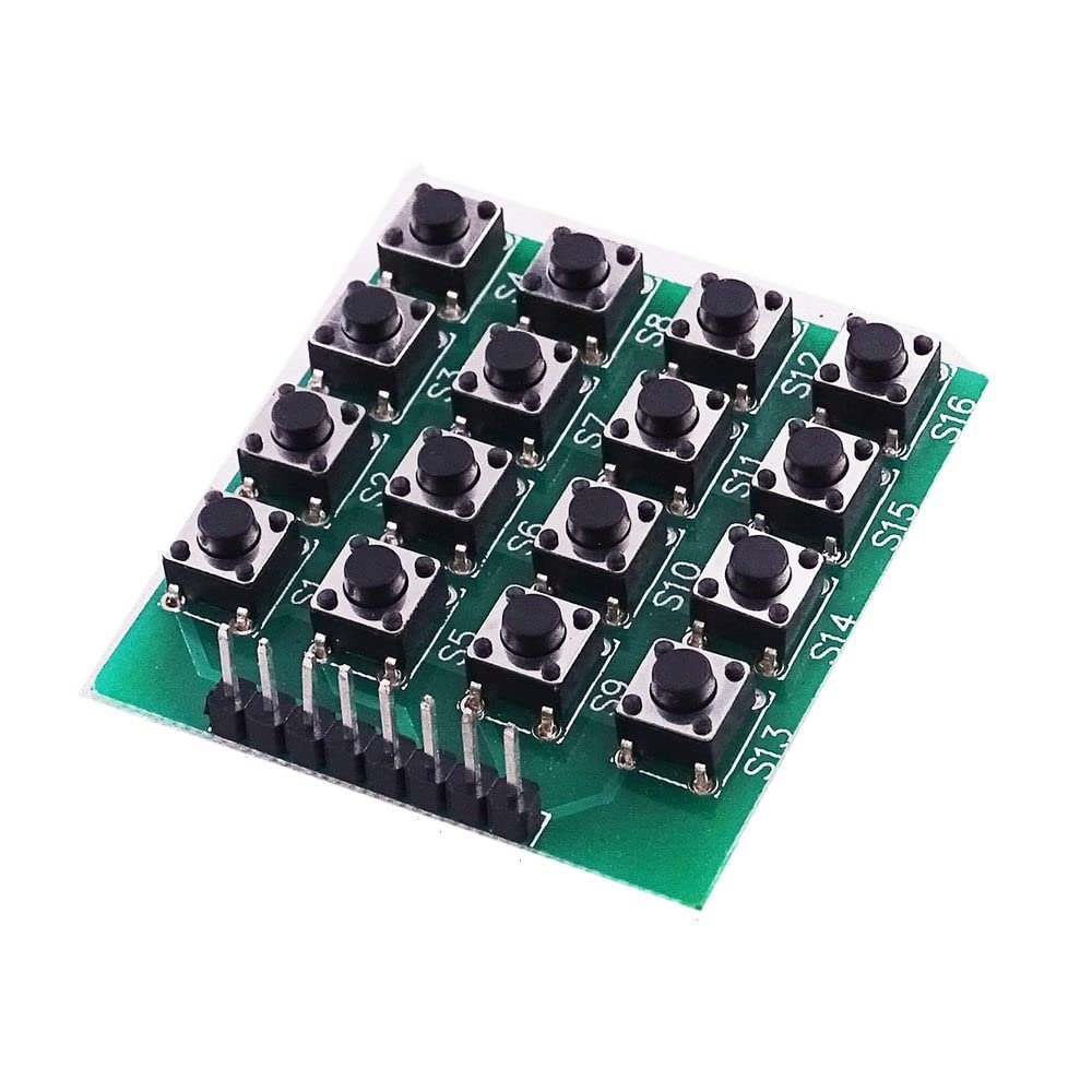 10pcs/lot MCU Extension 4x4 16-Key Matrix Keyboard Module