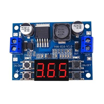 DC-DC LM2596S Adjustable Step-Down 3A Regulated Power Module on-Board Power Supply 5.5/35V to 0/30V