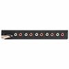 Autotek ATEQ709 4-Band Audio Equalizer with Built-in 2-Way Crossover, 9 Volts, 1/2 DIN, re-amp EQ with Front/Rear Active Crossover, and Selectable 12dB high-Pass Crossover,Black view 3