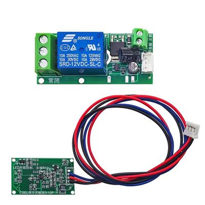 12V/10A 1 Channel capacitive Touch Key Module can be Used as The self-Locking Function of Computer Startup Key