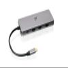 IOGEAR USB-C Triple Display Dock Station - 4K 60Hz - 2 HDMI - 1 DisplayPort - 2 USB 2-2 USB 3 - Ethernet - 3.5mm Audio - USB-C 100W PD - MacBook Pro/Air Thunderbolt 3 - Type C Laptop - GUD3C4K3P view 2