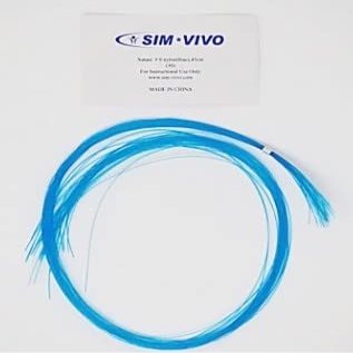 0 Nylon Ties, 45 cm Length, Blue, Bag of 30 Ties, Packaged in Bulk