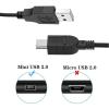 TI-84 Plus CE Charger Cable Sync Cord Replacement for Texas Instruments Calculators, TI-84 Plus, TI-84 Plus C Silver Edition, TI 89 Titanium, TI Nspire CX/TI Nspire CX CAS Graphing Calculators view 2