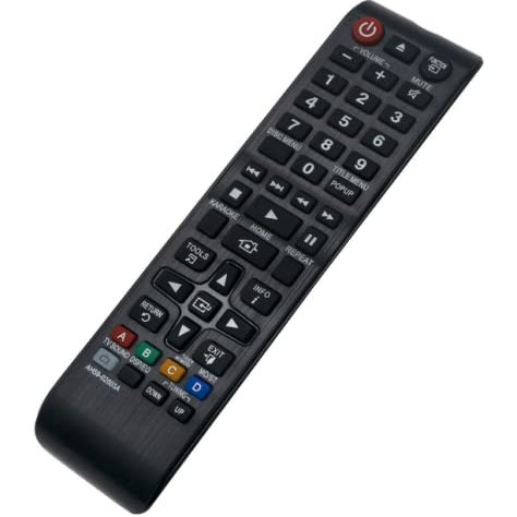 AH59-02603A Replace Remote Control Compatible with Samsung Blu-ray Home Entertainment System HT-J5100K HT-J5150HK HT-J5150 HT-H4500K