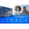 Anti Blue Light Screen Protector for 43~75 Inches TV - Matte Anti-Glare Film, Anti-Myopia/Anti-UV Protector Film, Protect Your Eyes / 43in 942x529 view 3