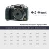 AstrHori 10mm F8 II Ultra Wide Angle Fisheye APS-C Manual Prime Lens Compatible with Panasonic LUMIX Olympus Micro 4/3-Mount Mirrorless Camera G1,G2,G3,G5,G6,G7,G9,GH1,GH2,GH4,GH5,GM5,GX1,GX7(Black) view 4