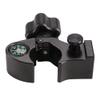 DMITER Aluminum Data Collector Holder  Quick Release Clamps Open Clamp Bracket with Compass, GNSS Accessory Pole Clamp for 32mm/1.25" Poles, T-Style Claw Type Holder for GPS Surveying Equipment view 3