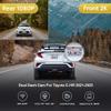 Fitcamx 2K Front and Rear Dash Cam Suitable for Toyota C-HR 2021 2022 2023 LE Limited XLE (Model B), Integrated OEM Look, Dual 1440P+1080P Video WiFi, Loop Recording, G-Sensor, Easy to Set, 64GB Card view 3