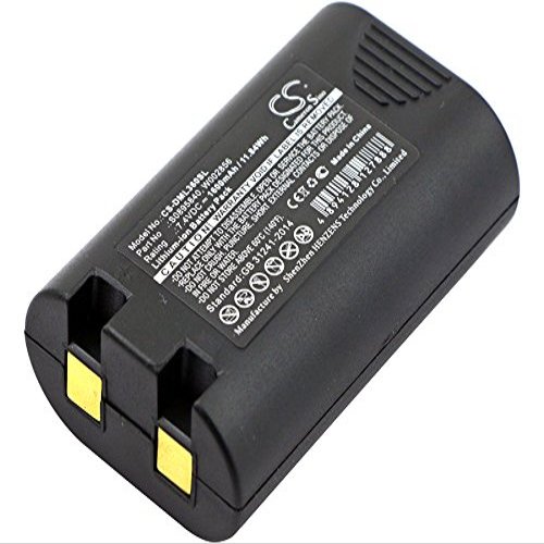 Flujoy 1600mAh/7.4V Replacement Battery for R5200 Rhino 4200 LM360D LabelManager 420P LabelManager 360D Rhino LM 360D Rhino 5200 Rhino 420P LM420P W002856 S0895840 1759398