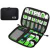 POPETPOP 2 Headphone Organizer Charger Accessories Dsl Cable Usb Cable Charger Cable Electronics Electronic Accessories Cell Phone Accessories Cable Organizer Headphone Box Travel Data Line view 2