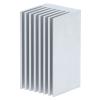 Heat Sink, Wear Resistant Aluminum Heatsink Easy Installation 51.6x28x28mm Anodic Oxidation for Power Module view 4