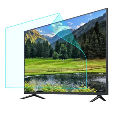 40"Anti UV/Anti Blue Light TV Screen Protector, TV Anti Glare Screen Frosted Film Anti-Reflection Rate Up to 90% (875 * 483mm)