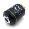 Microscope Kit 4X 10X 40X 100X Infinity Plan Objective Lens, 45mm Mounting Thread Optical Lens Microscope Lens Adapters (Color : 10X) view 1