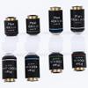 Microscope Kit 4X 10X 40X 100X Infinity Plan Objective Lens, 45mm Mounting Thread Optical Lens Microscope Lens Adapters (Color : 10X) view 2