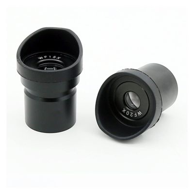 TYZK Microscope Kit 2PCS WF15X WF20X Wide Field Eyepiece Optical Lens for Stereo Microscope, with Eyecups, Mounting Size 30 Mm / 30.5 Mm Microscope Lens Adapters