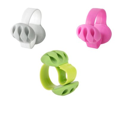 Jiulory Cable Holder - Cord Organizer - Cable Management Clips - Wire Holder System -3 Packs Multipurpose Cable Clips for Phone Chargers, USB Cables - Home, Office, Nightstand, Desk Organizer