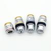 TYZK Microscope Kit 4X 10X 40X 100X Biological Microscope Objectives Lens Accessories Microscope Lens Adapters (Color : 4X) view 4