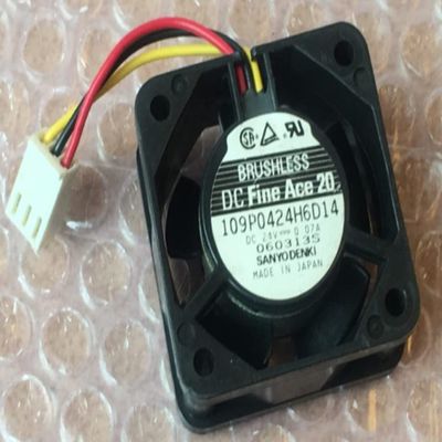 109P0424H6D14 40x40x20mm 24V 0.08A 3-Wire Cooling Fan