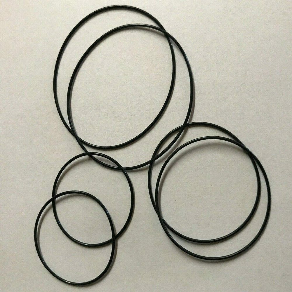 6 Belt Replacement Belt for Set Sony TCW3 Dual Cassette Player