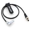 ZBLZGP Rotatable Elbow 2 Pin Male to Locking 2.5 DC Power Cable for ARRI Alexa Classic Z CAM E2 to Atomos Ninja V PIX-E5 PIX-E5H PIX-E7 view 3