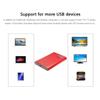 Betyble USB3.0 Portable 2.5 inch External Hard Drive Compatible with Mac, PC, Desktop, Laptop, MacBook (1TB, Red) view 3