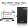 Betyble USB3.0 Portable 2.5 inch External Hard Drive Compatible with Mac, PC, Desktop, Laptop, MacBook (750GB, Black) view 3