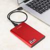 Betyble USB3.0 Portable 2.5 inch External Hard Drive Compatible with Mac, PC, Desktop, Laptop, MacBook (320GB, Red) view 2