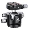 Leofoto - LH-47 Ball Head with QP-70N Quick Release Plate - Rock Solid, Professional Ball Head - Load Capacity: 22 kg - LH-47 view 1