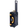 Black & Yellow Pelican 1535 Air case. with TrekPak Dividers & lid Organizer. view 2