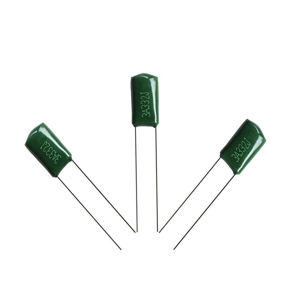 20pcs Polyester Film Capacitor 3A332J 1000V 3.3nF 1KV