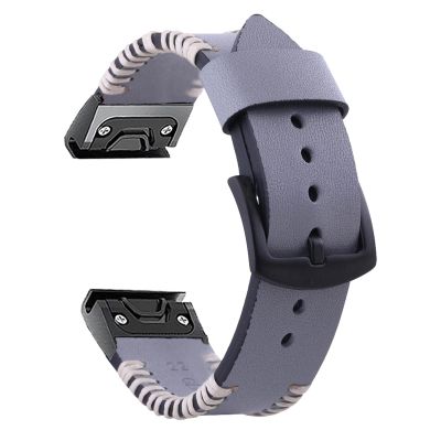 CZKE 22 26mm Smart Watch Band Straps For Garmin Fenix 6 6X Pro 5X 5 Plus 3HR Forerunner 935 945 Quick Release Strap Bracelet (Color : Grey, Size : 22mm Fenix 5 5 Plus)