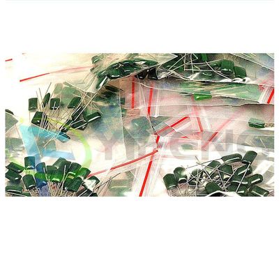 100V Mylar Film Capacitor Assorted Kit 2A221~2A474J 220pF~470nF 38value x 10pcs Polyester Film Capacitor