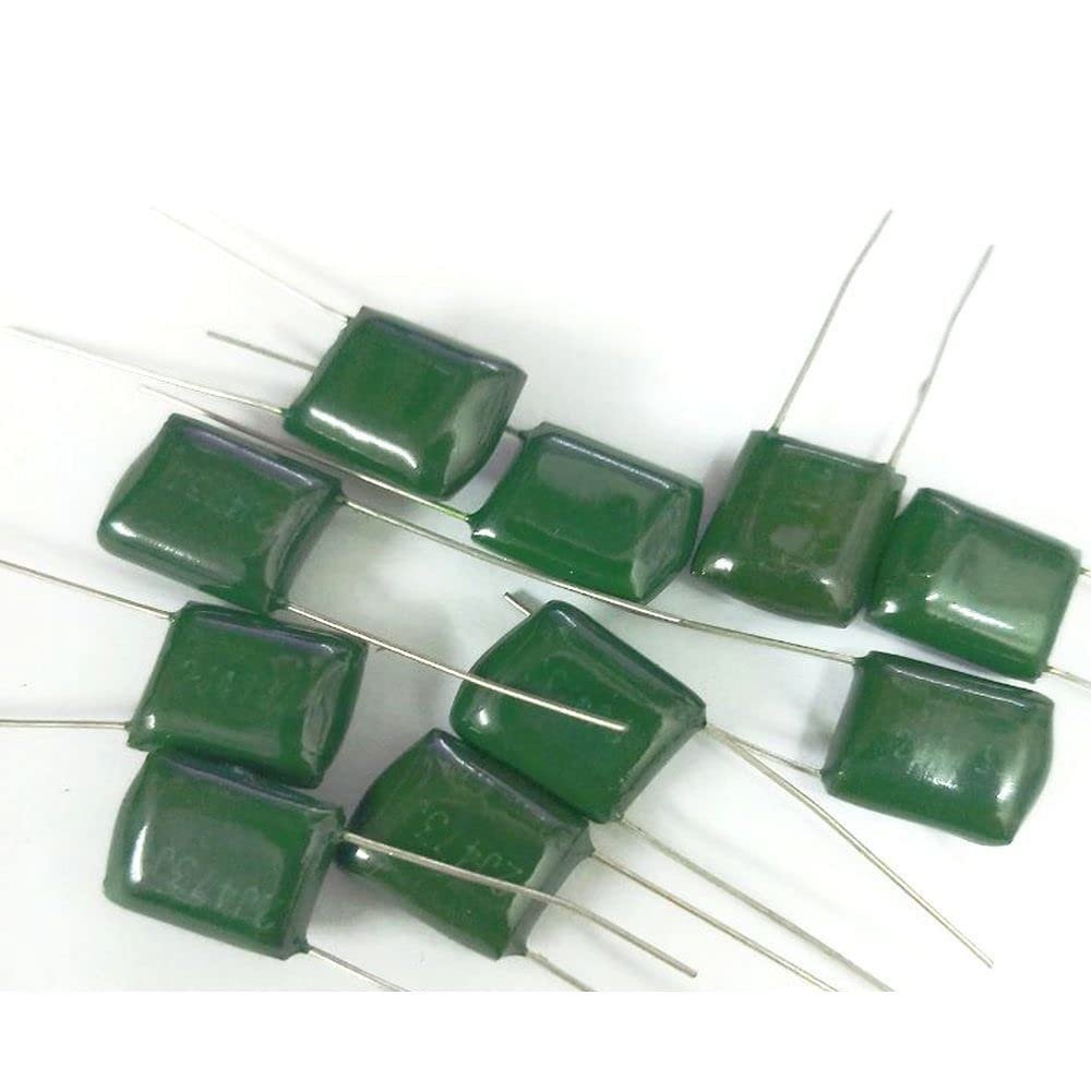 10pcs Mylar Film Capacitor 630V 2J473J 0.047uF 47nF 2J473 5% Polyester Film Capacitor