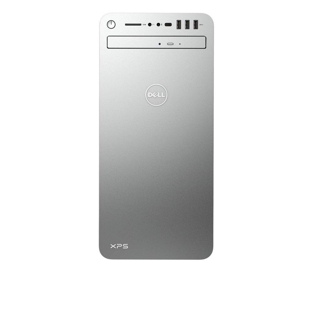 Dell XPS 8930 Special Edition Tower Desktop - 8th Gen Intel Core i7-8700 6-Core Processor, 24GB Memory, 1TB SSD + 1TB Hard Drive, 4GB Nvidia GeForce GTX 1050Ti, DVD Burner, Windows 10, Silver(Renewed)