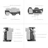 SmallRig Full Camera Cage for Sony Alpha 7 V/Alpha 7R V/Alpha 7 IV/Alpha 7S III/Alpha 7R IV/Alpha 1-3667 view 3