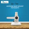 Marine City Heavy Duty Nylon Ratcheting Adjustable Antenna Base Mount for Boats - for VHF, AIS, GPS, RV Wi-Fi or All Radiolabs Antennas view 2