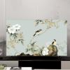DRILLYR Waterproof Dust Proof Television Protector - (22-80inch) Universal LCD TV Dust Cover for Indoor Bedroom Living Room Decoration,43inch view 2